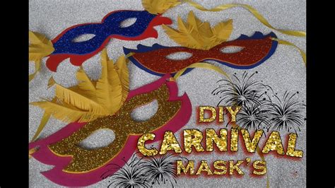 How To Make Carnival Masks For Kids