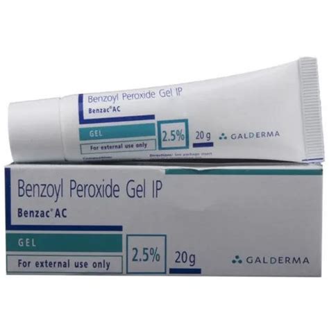 20G Benzoyl Peroxide Gel Ip Age Group: As Per Required at Best Price in Nagpur | Nbg Corporation