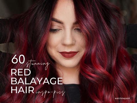 60 Stunning Red Balayage Hair Inspo Pics