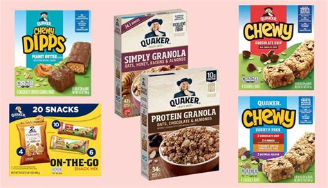 Quaker Recalls Granola Bars And Cereals Due To Salmonella - Mikey Live