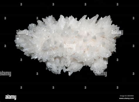 Calcite (Calcium Carbonate) Crystals From Trepka, former Yugoslavia Stock Photo - Alamy