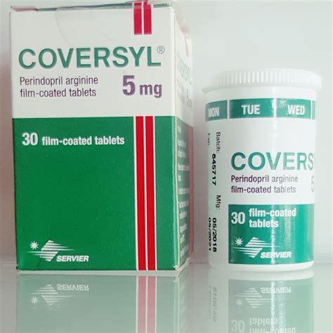 Coversyl 5 mg - инструкция по применению, дозировки, состав, аналоги ...