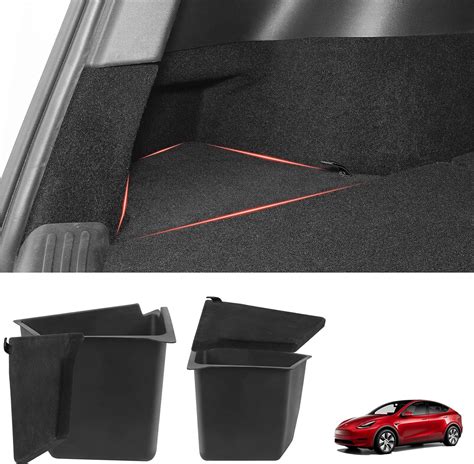 Buy BASENOR 2022 2021 2020 Tesla Model Y Trunk Organizer Waterproof ...