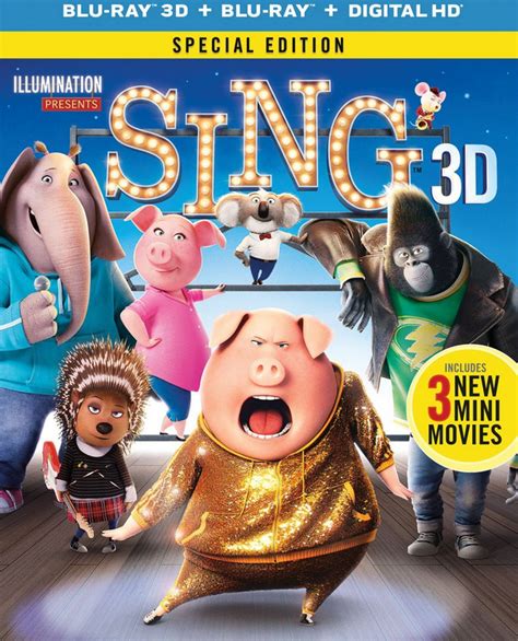 Image - Sing 2016 Blu-Ray DVD Cover.PNG | English Voice Over Wikia | Fandom powered by Wikia