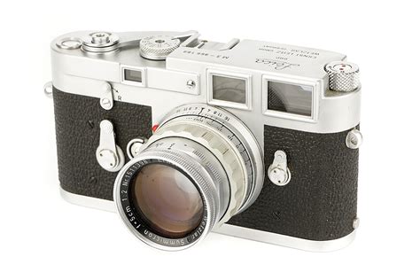 The Leica M3 Rangefinder Camera