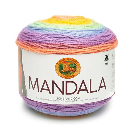 Lion Brand Yarn Mandala Sprite Fashion Cake Yarn - Walmart.com - Walmart.com