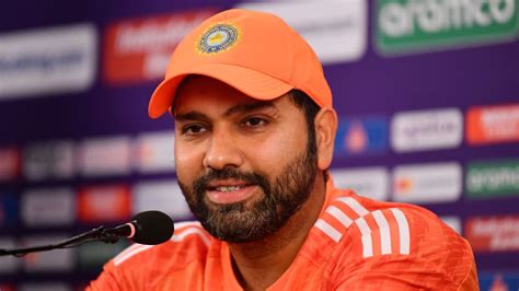 14 November - Mumbai - India Captain Rohit Sharma pre-match press conference