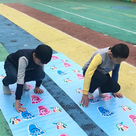 Permainan Anak anak Mainan Tangan dan Kaki Melompat Outdoor Bermain Game Sekolah Sekolah TK Alat ...