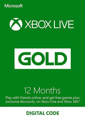 Xbox Live Gold Membership 12 months | Buy cheaper! | ENEBA