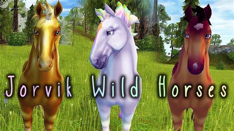 *NEW* Jorvik Wild Horses! - Star Stable Online - YouTube