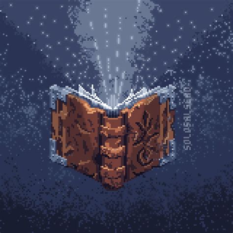 Spell Book - Pixel Art | Domestika