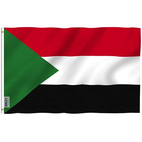 Fly Breeze Sudan Flag 3x5 Foot - Anley Flags