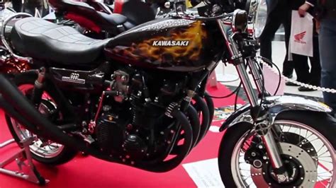 Kawasaki Z1 CUSTOM Spoke wheel - YouTube