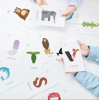 Alphabet Animals - Flashcards by Days With Design | TpT