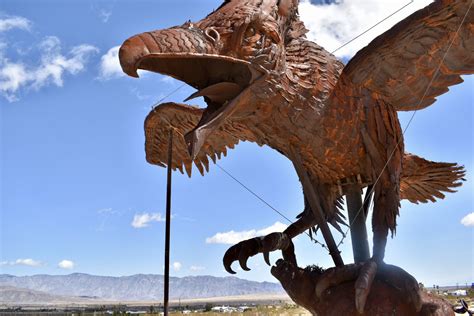 Metal Sculptures in Anza Borrego - Claren Wanders