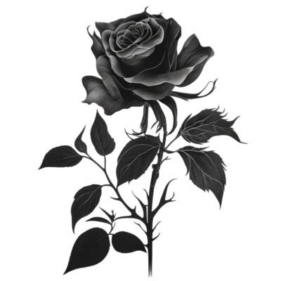 Black Rose PNGs for Free Download