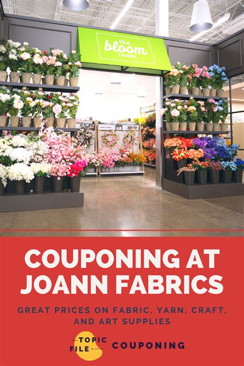 Couponing at Joann Fabrics - Great Prices on Fabric, Yarn, and Crafts