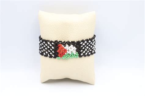 Palestine Bracelet Palestine Flag Design Palestinian - Etsy