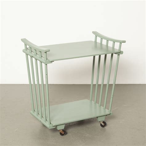 vintage trolley, mint green ⋆ Neef Louis Design Amsterdam