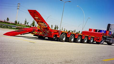 5 Axle Extendable Lowbed is produced by STU Trailers.