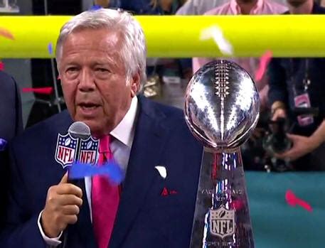 Robert Kraft - NFL Super Bowl Victory Speech 2017