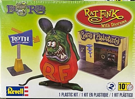 Model Kit Rat Fink Toy - Ed Roth's Rat Fink