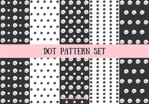 Dot Pattern Vector Set 103345 Vector Art at Vecteezy