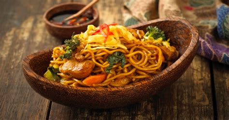 Bakmie Goreng with Chicken Bakmi Goreng recipe is an easy Indonesian Stir-Fried Noodles that is ...