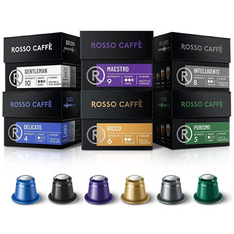 Rosso Espresso Coffee Nespresso Pods Deals