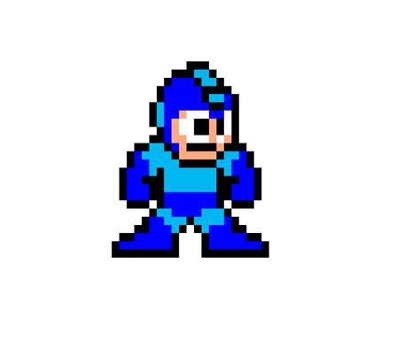 Megaman 8-bit by newbsahoy on DeviantArt