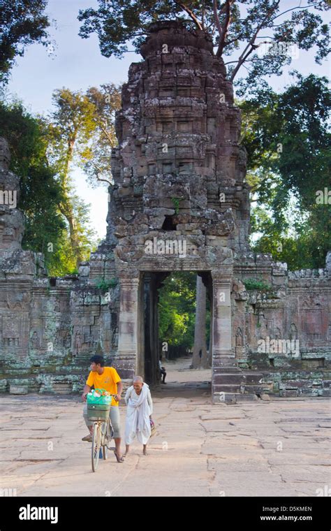 Angkor Wat temple built for King Suryavarman II UNESCO World Heritage Site Angkor Thom Bayon ...