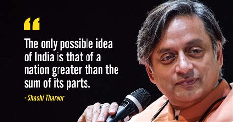 30 Powerful Shashi Tharoor Quotes About The Idea India