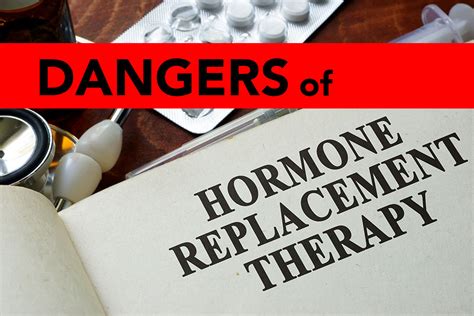 Dangers of Hormone Replacement Therapy (HRT) | LadyCare Menopause