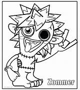 Silly Monster Coloring Pages At GetColoringscom  Free Printable sketch template