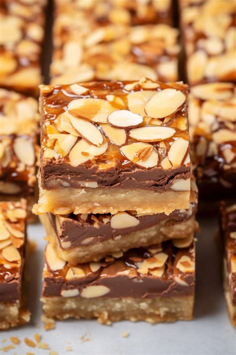 Almond Toffee Bars