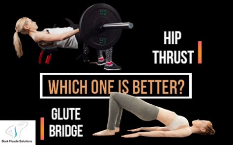 Glute Bridge vs Hip Thrust - Which One Is Better?