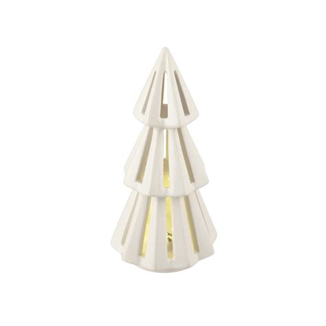 Ceramic Tree LED White Small – Tiaro Christmas Cottage