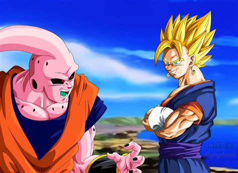 Vegetto vs Buu by Majingokuable on DeviantArt