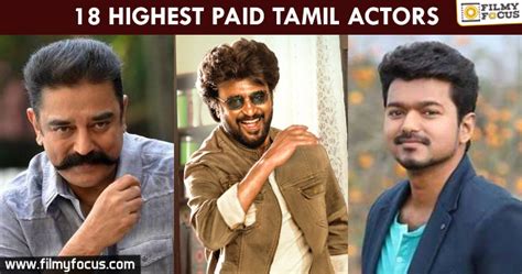 18 Highest Paid Tamil Actors Of 2020 - Filmy Focus - Filmy Focus