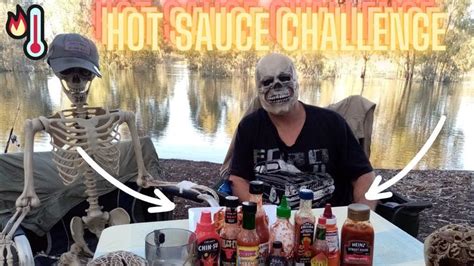 HOT SAUCE CHALLENGE | HOTTEST COMBINATION EVER | #hot #challenge #chili | Halloween Special 2022 ...