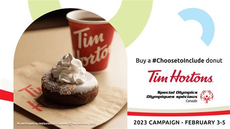 Tim Hortons partners sweet deal with Special Olympics - My Lloydminster Now