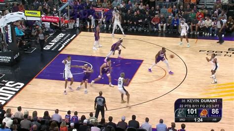 [Highlight] Devin Booker tries his hardest to guard Wemby, doesn't ...