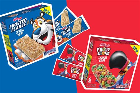 Frosted Flakes And Froot Loops Cereal Bars Let You Take Breakfast Cereals On The Road