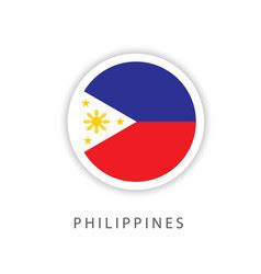 Philippine Flag Circle Vector Images (64)