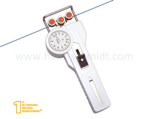 Tension Meter DX2, hand-held mechanical device - Hans Schmidt