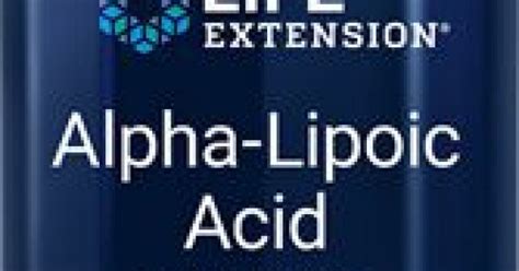 Life Extension Alpha Lipoic Acid w Biotin