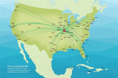 Non Stop Service - St. Louis Lambert International Airport