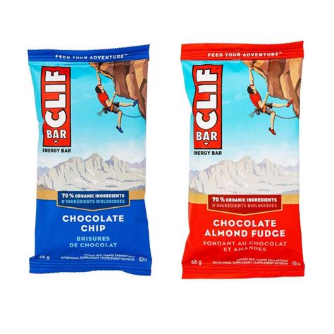 Clif Bar Variety Pack 22 × 68 g - Deliver-Grocery Online (DG), 9354-2793 Québec Inc.