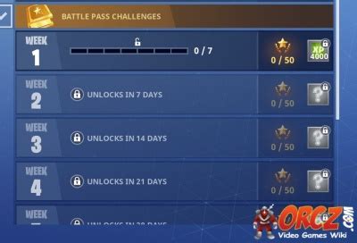 Fortnite Battle Royale: Battle Pass Challenges - Orcz.com, The Video ...