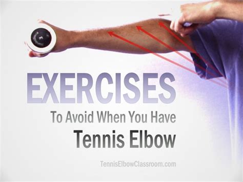 Tennis Elbow? Avoid These Gym Exercises